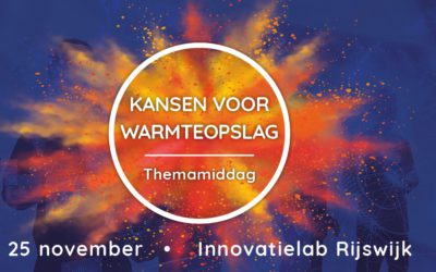 25 november Themamiddag Geothermie Nederland ‘Kansen voor warmteopslag’
